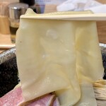 開運橋通 ふじ原 - 大判の座布団麺