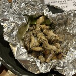 元祖スタミナやきとり - 美味しそうに撮れなくてすみません。