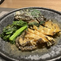 鉄板焼　銀明翠 銀座 - 鮑