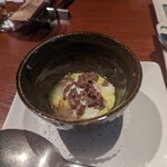 炭焼き 銀座まつもと - 温泉卵トリュフ　