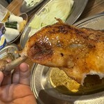 骨付鳥 一鶴 - かじってしまった　ひなどり