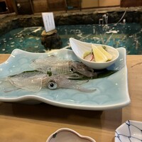 河太郎 中洲本店 - 剣先イカの姿つくり　２人前　ちっこい