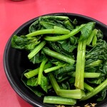 ラーメン 杉田家 - ほうれん草アップ