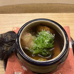 赤坂 菊乃井 - 昼懐石１５７３０円。賀茂茄子の揚げ出し。