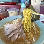 ラーメンショップ 四ツ屋店 - ネギ味噌チャーシュー