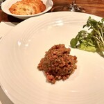 黒毛和牛 ステーキハウス もり川 - 名物タルタル