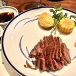 黒毛和牛 ステーキハウス もり川 - 私はフィレ100g