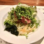 黒毛和牛 ステーキハウス もり川 - タタキも肉汁たっぷり