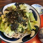 さか本 そば店 - 2024年6月チョレギサラダそば