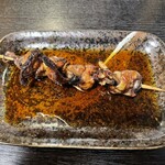 鰻 むさし乃 - セットの肝焼き