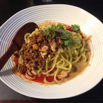 175°DENO担担麺 - ＃１１５ ＠担担麺汁無／痺れる８００円