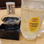 鮨覚 - ハイボール＋喜久泉