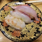 鮨覚 - 海老、金目鯛など