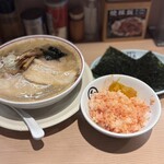 三三七 - 中華そば+のり増しとライス