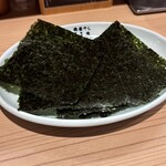 三三七 - のりアップ　別皿で提供