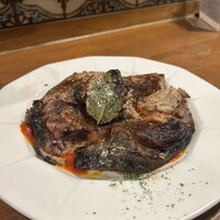 Seafood bar Ermitage 代々木店 - マグロのテールステーキ　アラビアータソース