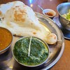 インド料理 チュリヤカナック - 2種カレー&ナン&サラダセット(税込1,150円)
①キーマカレー②法連草のカレー③ナン
④サラダ(水菜&人参&大根&紫甘藍&甘藍)
辛さを調整出来るスパイスソース付
平日ランチはナンが食べ放題