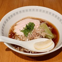 Az/ビーフン東 大阪店 - 蒸し鶏と翡翠茄子の冷やかけビーフン。