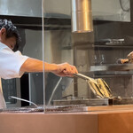 ウシマル - 美味しく焼いてくれています