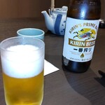 瀬戸内味覚処 芸州 本店 - キリン一番搾り瓶ビール