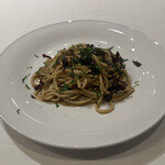 ウシマル - ショウジンガニの ミソ 出汁 の地粉 PASTA