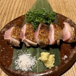 吾一 - 鶏もも肉のたたき