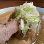 白樺 - サッポロラーメンの味噌（接写）