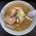 白樺 - サッポロラーメンの味噌（上から）