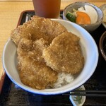 ゆでた亭うどん太郎 - ソースカツ丼アップ