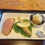 蕎麦処鏑屋響 - ランチ　蕎麦遊膳　響　1,760円　蕎麦前