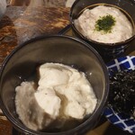日本料理 筑膳 - 自然薯と豆腐