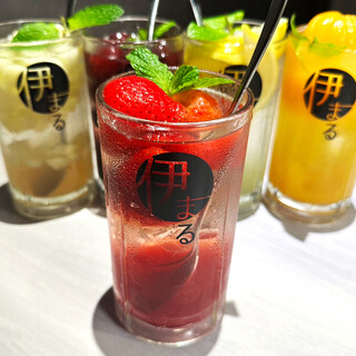 【映えバッチリ◎】伊まるのフルーツサワー