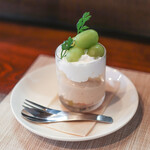 Trattoria Nika - 季節のミニパフェ☆