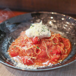 Trattoria Nika - マスカルポーネチーズのアマトリチャーナ☆
