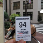 NIBOSHI MANIA - 番号札。整理券じゃありません