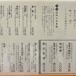 うずら家 - メニュー
      
      日本酒が魅力的ですが…夜があるので自粛w