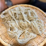 うずら家 - 戸隠そば特有の“ぼっち盛り“で7束。