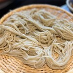 うずら家 - ◯大盛ざるそば¥1,100
      …こちらは旦那くん。