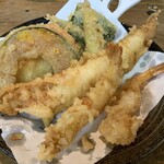 谷町 一味禅 - 天ぷら10種盛