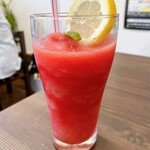 海の幸 畑の恵 ぼーめん - スイカ100%スムージー