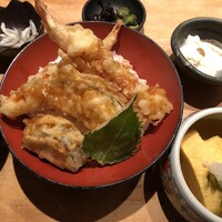 9/17～　旬のお野菜と海老の天丼御膳