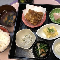 おかかの揚げ鶏御膳