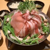 黒豚のしゃぶしゃぶ御膳