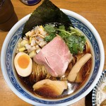 寿製麺 よしかわ - 煮干しそば黒醤油