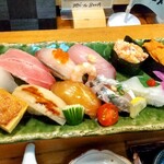寿司と地魚料理　大徳家 - 本日のおまかせ握り