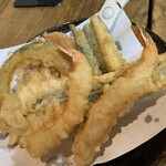 谷町 一味禅 - 天ぷら盛り合わせ（10種盛）