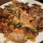 万宝家 - 豚キムチチヂミ