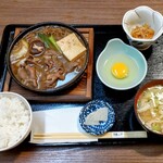 茶寮 ふ川 - 牛すき焼き御膳