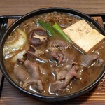 茶寮 ふ川 - 牛すき焼き