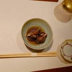 米福 - 米福 おまかせコース 前菜「つぶ貝」